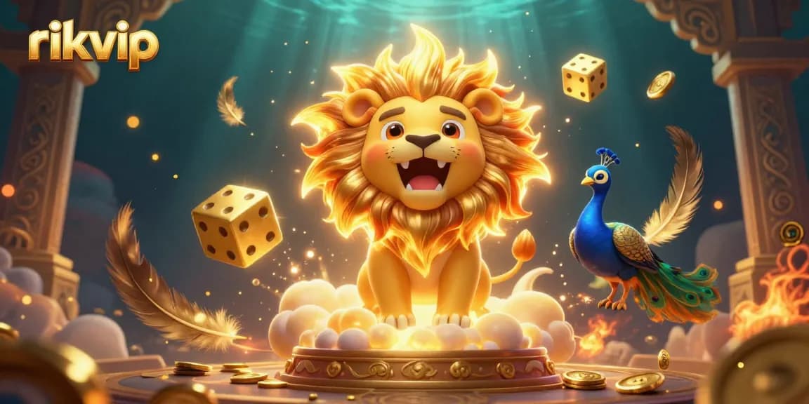 Experience the thrill of rikvip with vibrant characters and dynamic casino elements.