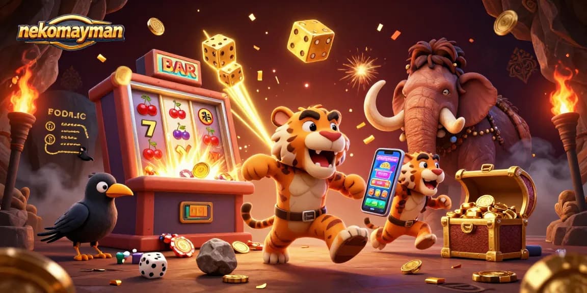 Experience thrilling wins in nekomayman with exciting slot machines and vibrant casino elements.