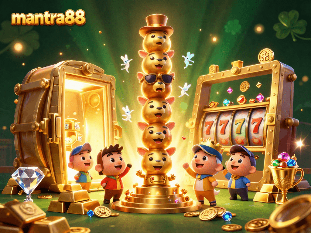 Experience thrilling gaming moments with mantra88's exciting online casino atmosphere.