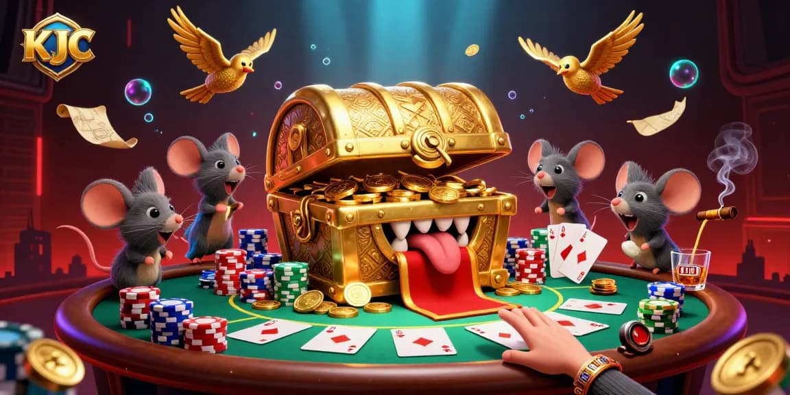 Experience thrilling moments with KJC's rich casino rewards amidst dynamic poker action.