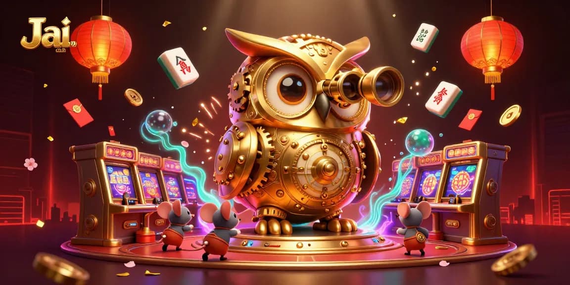 Engage with Jai club's thrilling casino experience featuring dynamic characters amidst bustling gameplay.
