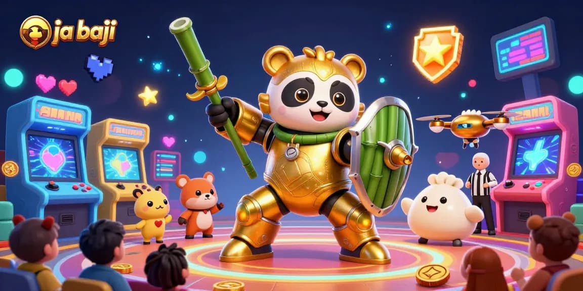 Join the adventure with raja baji in an electrifying casino-themed arena filled with vibrant energy.