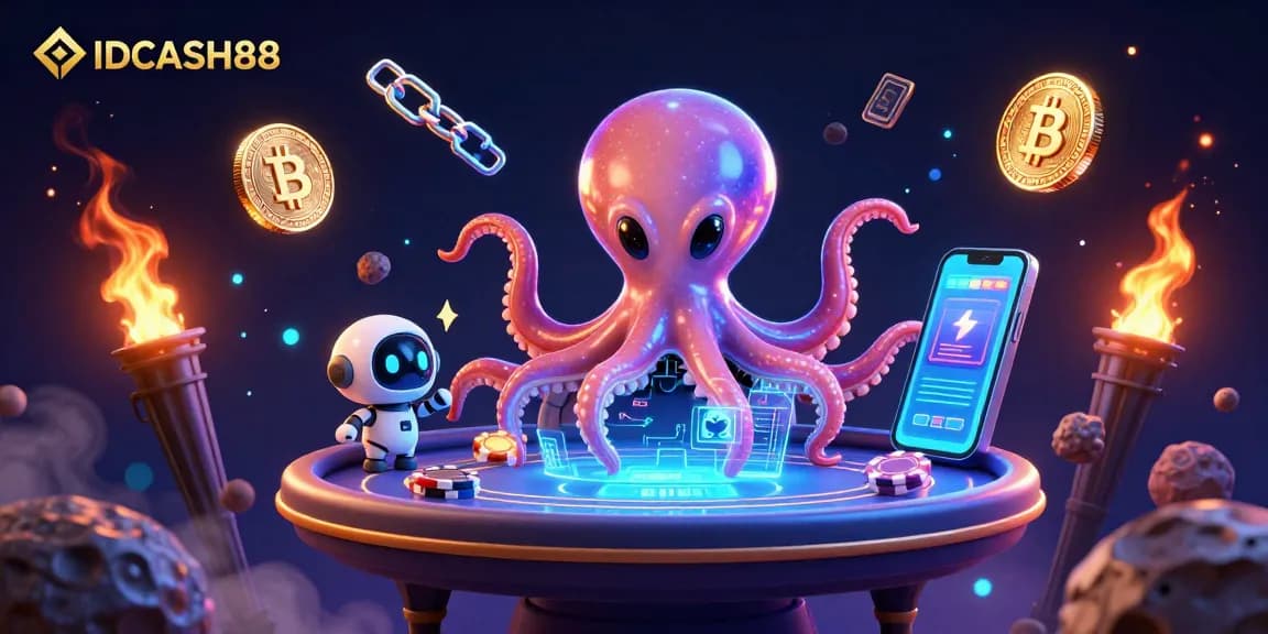 Play now at IDCASH88 while enjoying exciting casino action with vibrant alien characters!