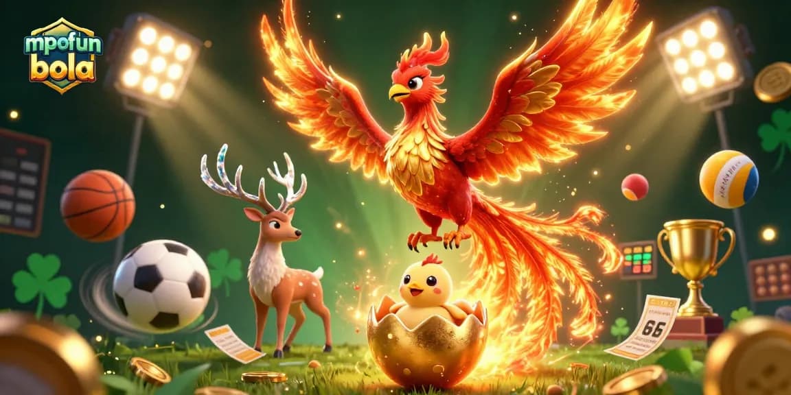 Experience excitement with mpofun bola while watching a phoenix rise amidst sports action