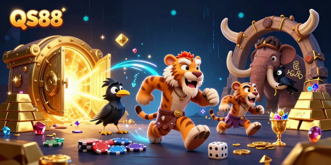 Experience the thrill of QS88's vibrant gaming scene with ancient treasures and exciting gameplay.