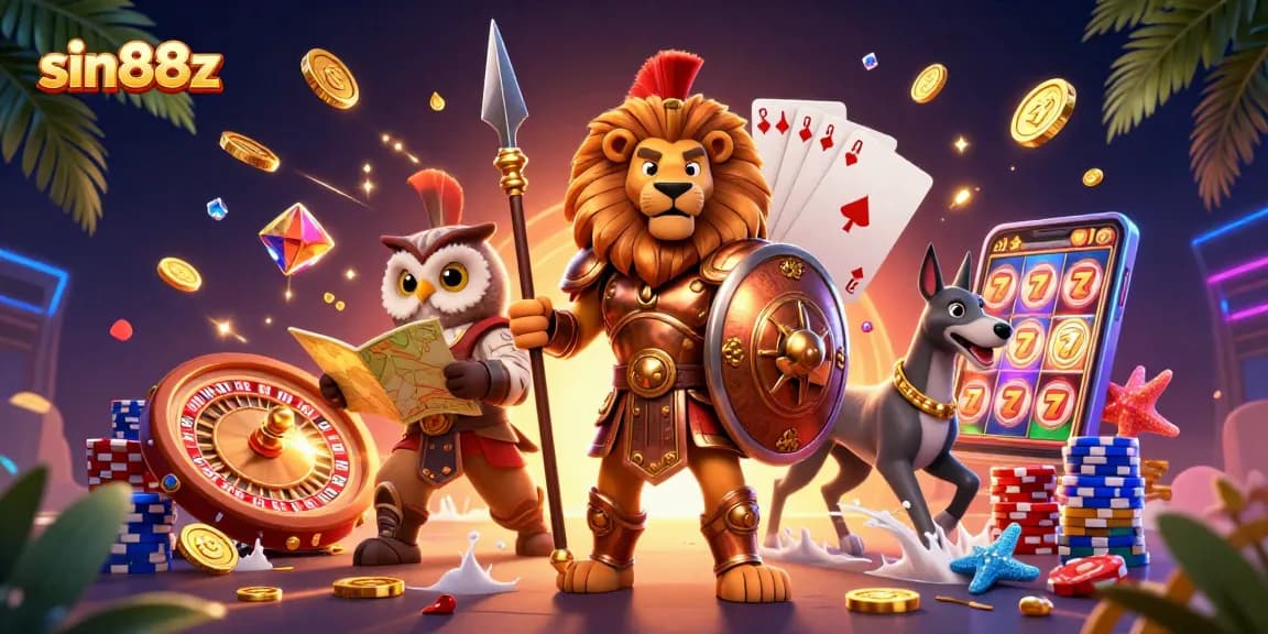 Experience sin88z at its finest with dynamic casino elements, epic characters, and shimmering riches.