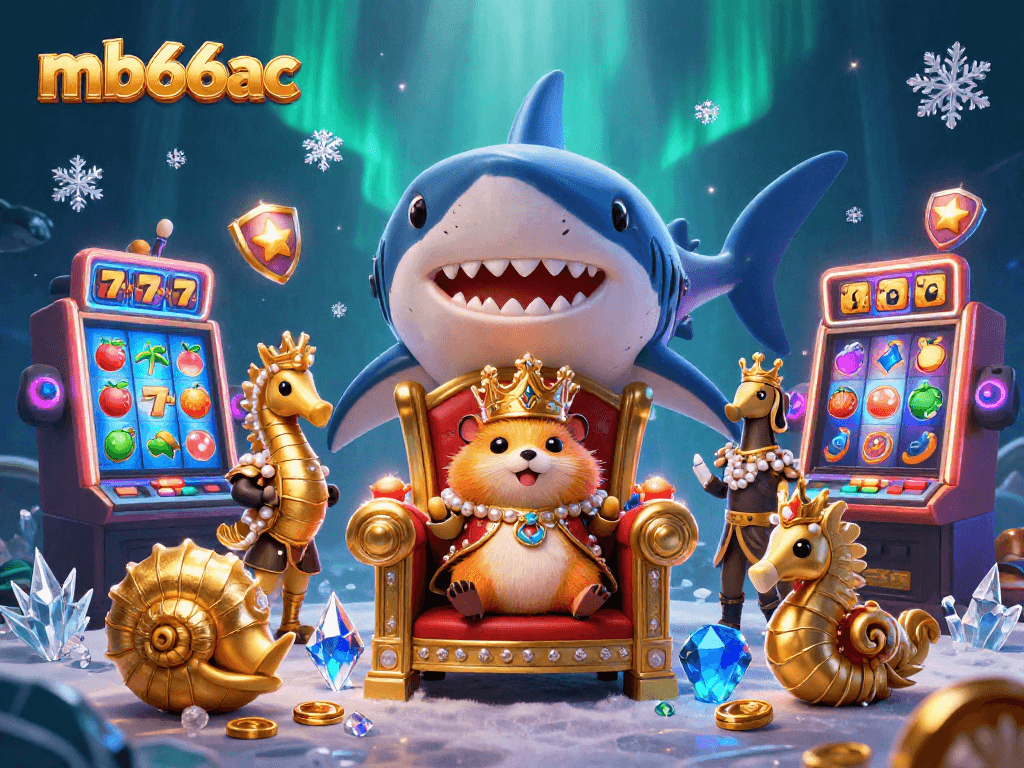 Spin the reels with mb66ac in a vibrant underwater casino world.