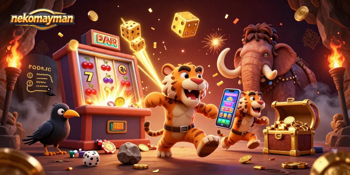 Experience thrilling wins in nekomayman with exciting slot machines and vibrant casino elements.