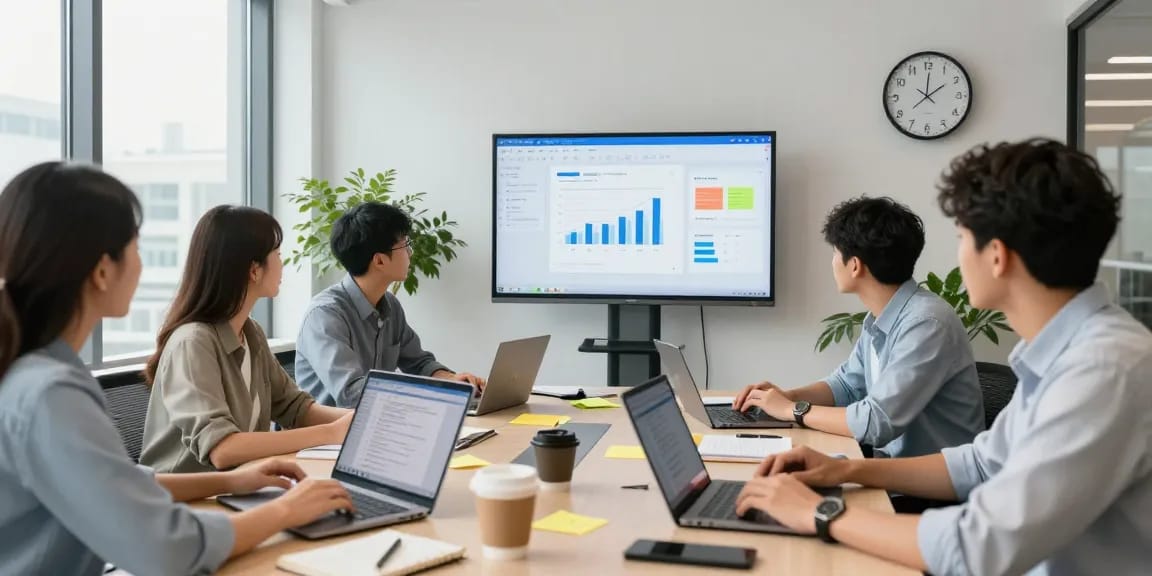 在使用WPS Office 下载的协作空间中，团队成员共享文件和创意，提升工作效率。
