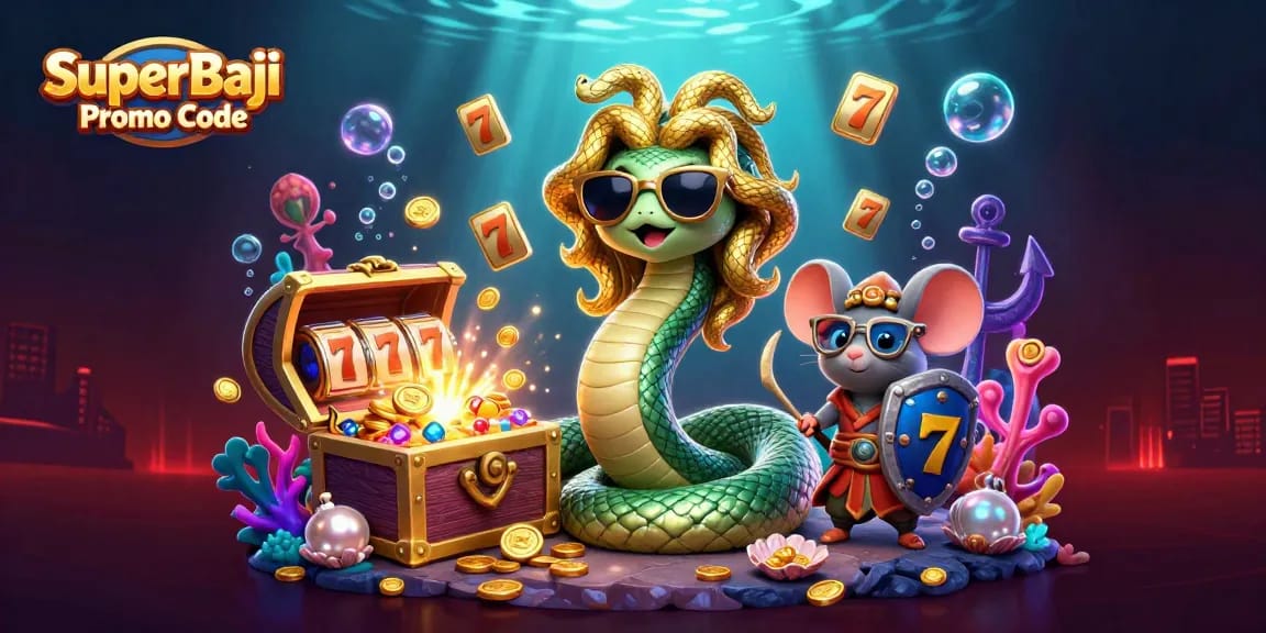 Play thrilling games with SuperBaji Promo Code for discounts and bonuses at the casino!