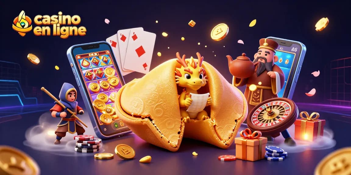 Découvrez un monde de fortune en jouant au casino en ligne, avec un dragon et des guerriers protecteurs.