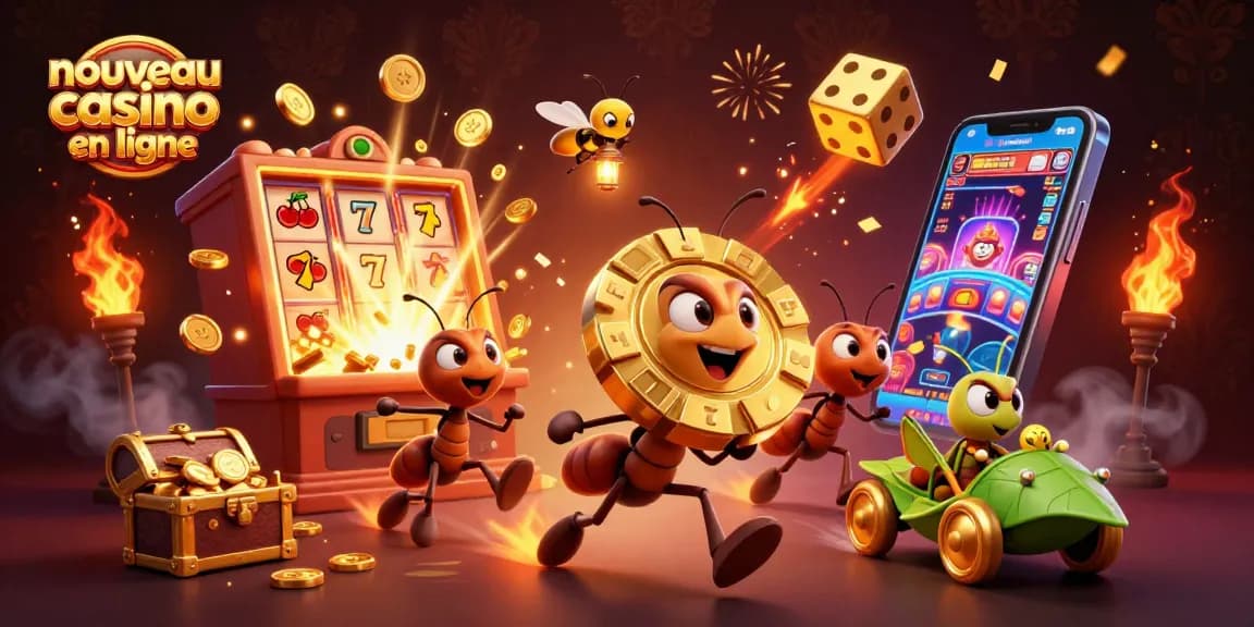 Jouez sur un nouveau casino en ligne avec des gains en or et des machines à sous palpitantes.