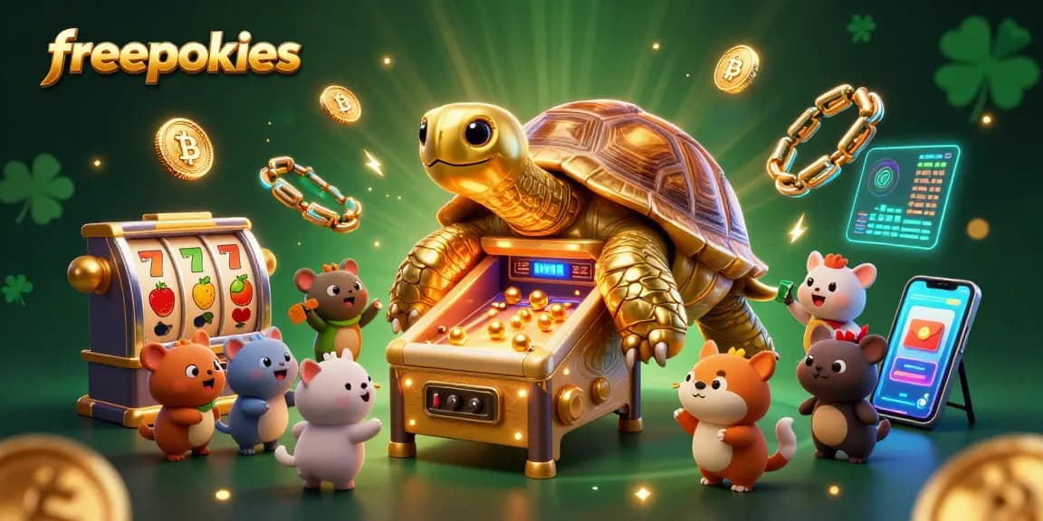 Play thrilling freepokies with animated characters and vibrant casino elements.