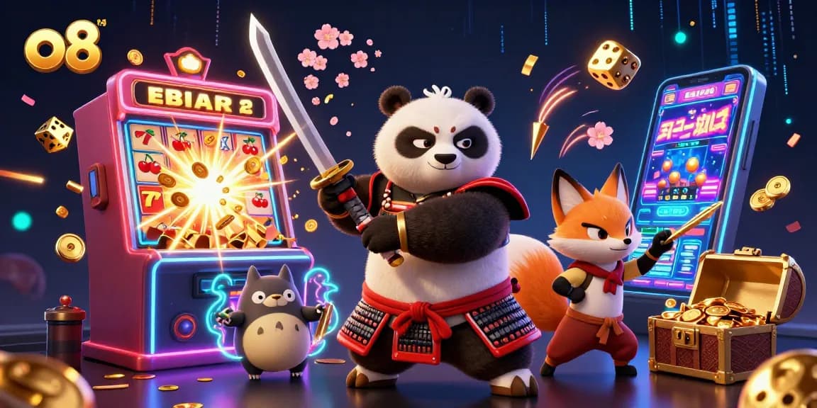 Experience thrilling wins at o8 with dynamic casino characters and vibrant game elements.