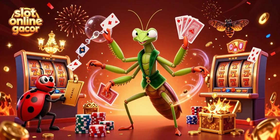 Menang di slot online gacor dengan simbol keberuntungan dan elemen permainan yang menarik.