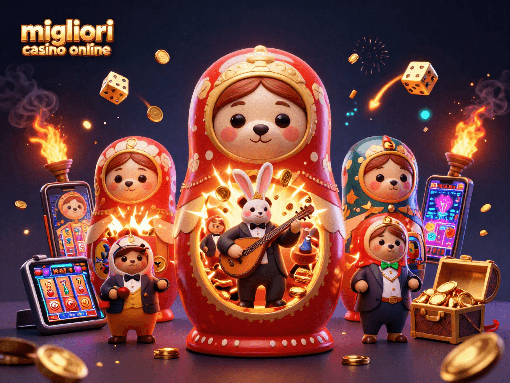 Scopri i migliori casino online con una scena vivace di casinò e giochi.