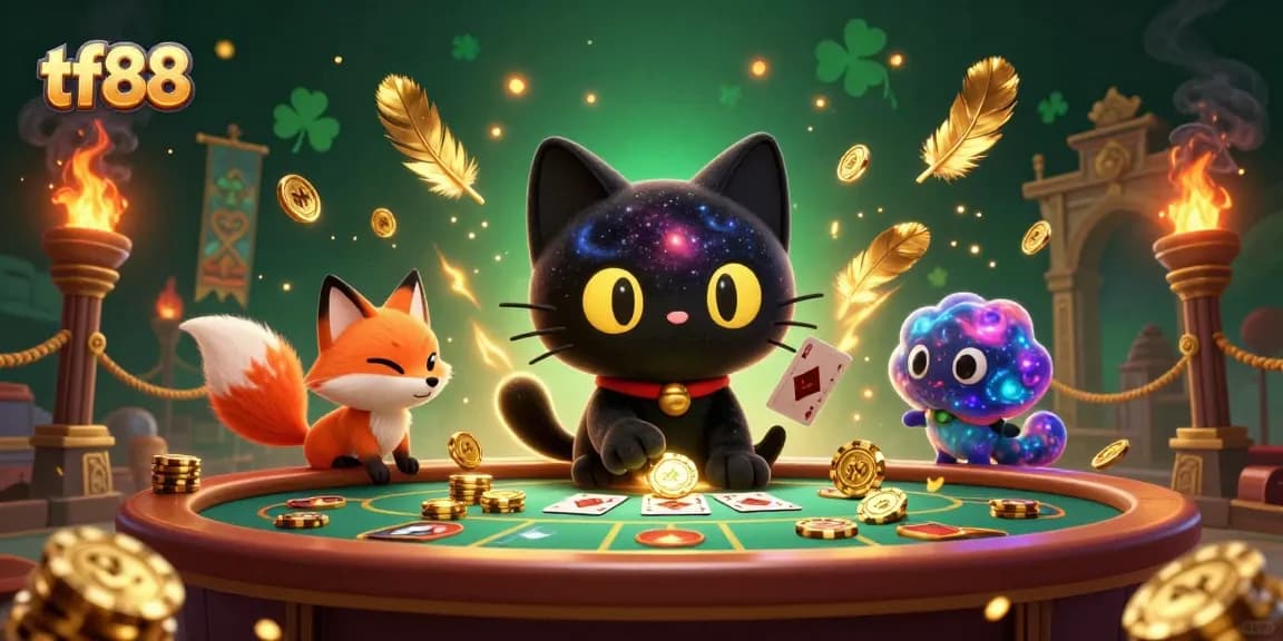Experience thrilling gameplay at tf88 with cosmic casino magic and vibrant characters.
