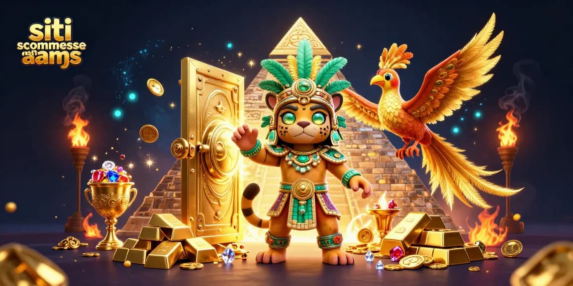 Scopri i siti scommesse non AAMS con questo affascinante frigorifero d'oro e tesori scintillanti.