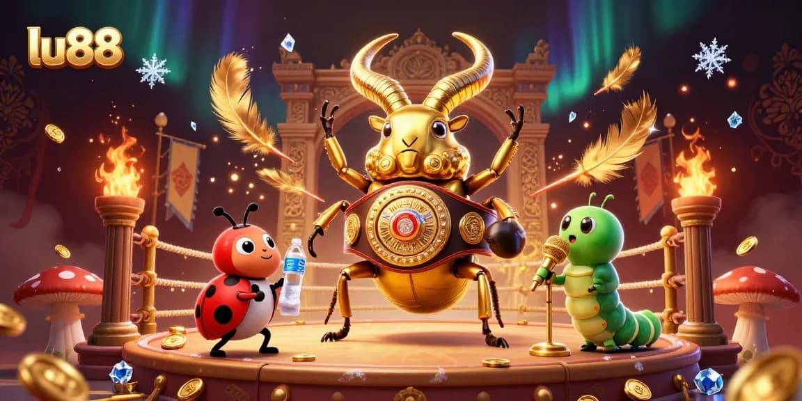 Experience thrilling gameplay at lu88 with an epic showdown in a dynamic casino atmosphere.