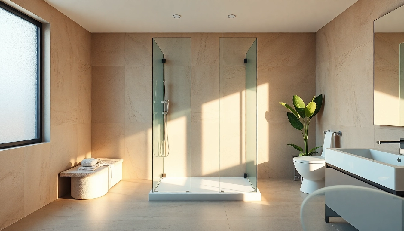 Showcasing stylish elegant showers au in a luxury bathroom setting with elegant features.