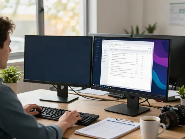 Professional tax software for new tax business user in a modern office analyzing client data.