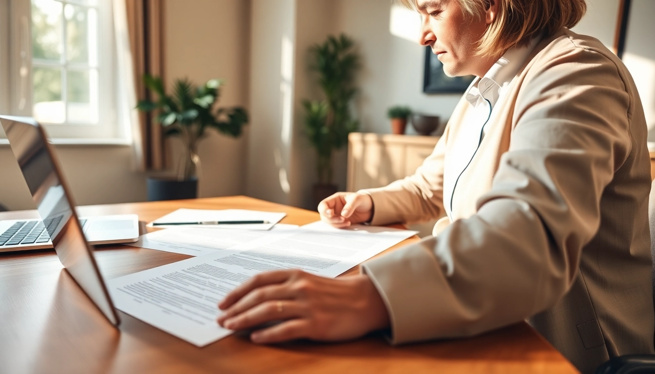 Plan your Wills with a professional in a calm office setting while discussing legal matters.