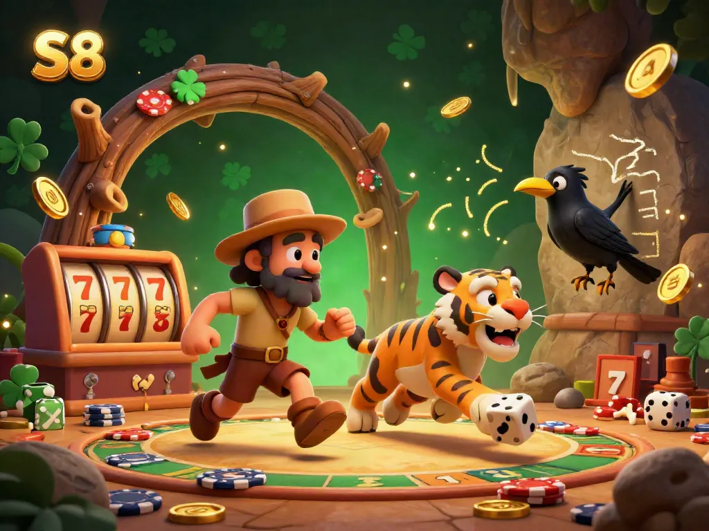 S8 invites players to enjoy a vibrant prehistoric casino experience with a dynamic atmosphere.