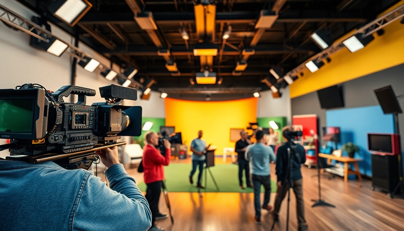 Experience expert video production edmonton with a vibrant studio and professional crew.