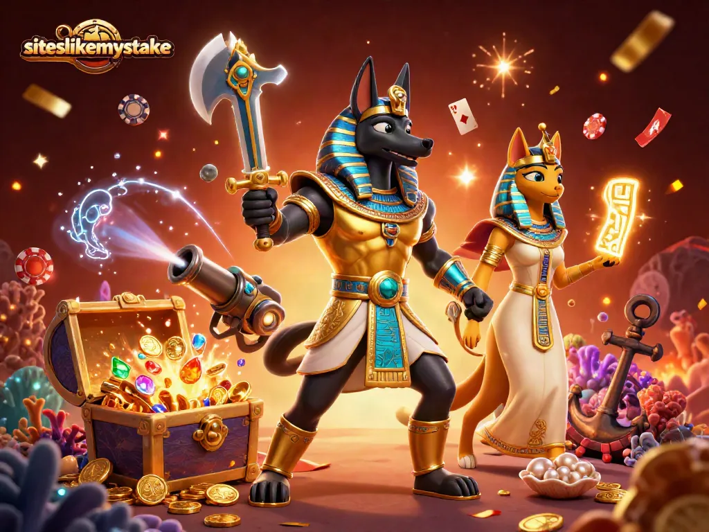 Players explore exciting alternatives at siteslikemystake with vibrant casino action and gaming elements.