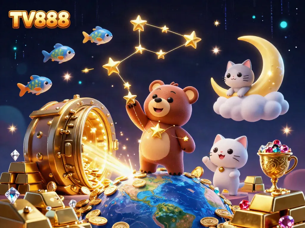 Engage in thrilling gaming adventures at TV888 with winnings and treasures galore.
