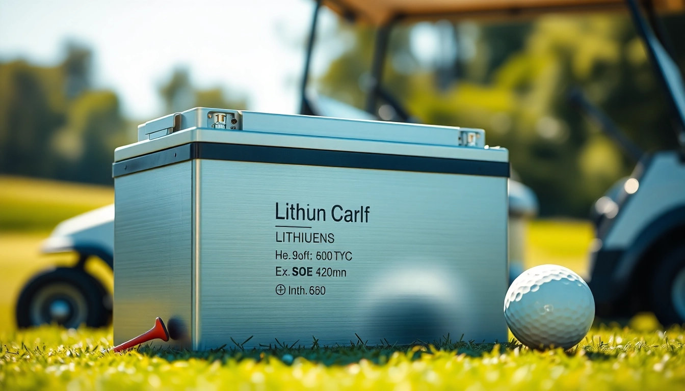 Explore advanced lithium golf cart batteries designed for optimal performance and longevity.