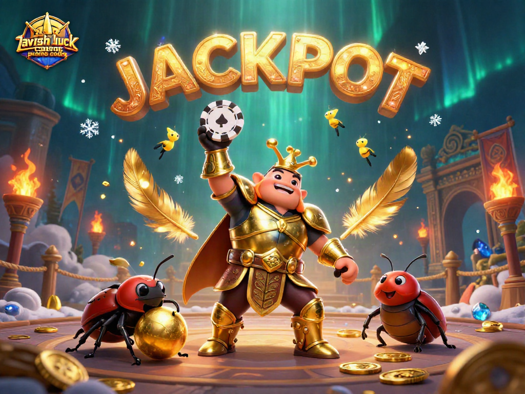 Spin and celebrate with Lavish Luck Casino Promo Code in a lively gaming scene.