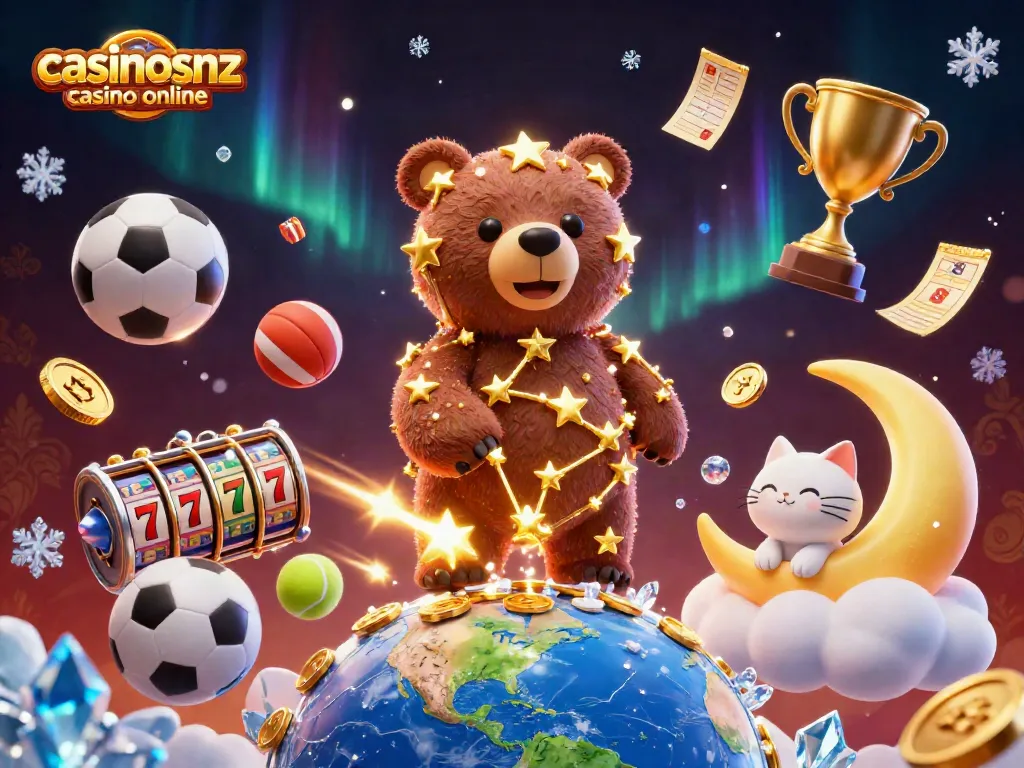 Engage in thrilling gameplay at casinosnz casino online with vibrant slots, treasures, and dazzling stars